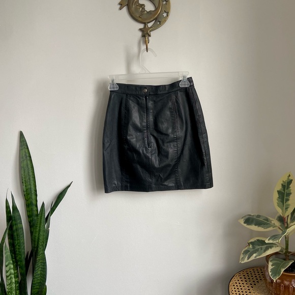 100% leather skirt - Picture 2 of 7
